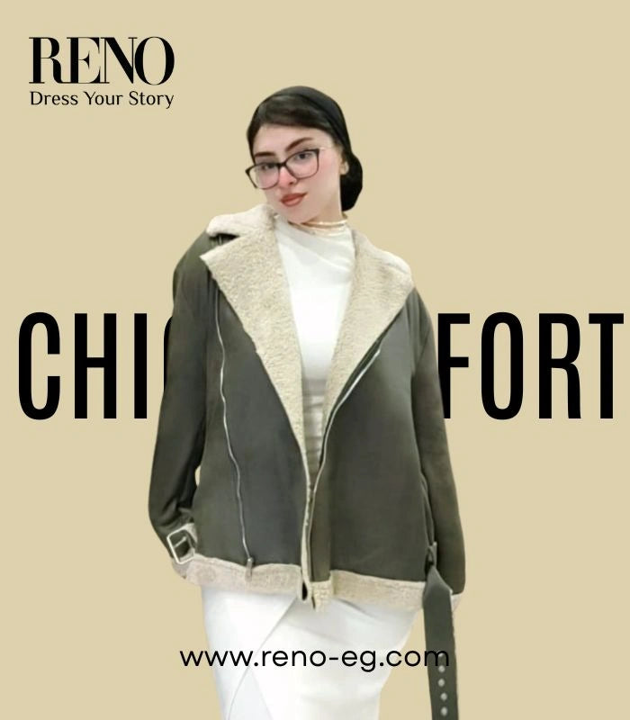 Winter Jacket with Faux Fur Lining – Premium Turkish Fabric