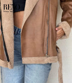 Winter Jacket with Faux Fur Lining – Premium Turkish Fabric