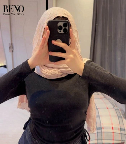 Basic Top with Side Drawstring – Turkish Fabric