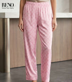 Imported Pink Satin Pajama Set with a Soft & Feminine Luxurious Design