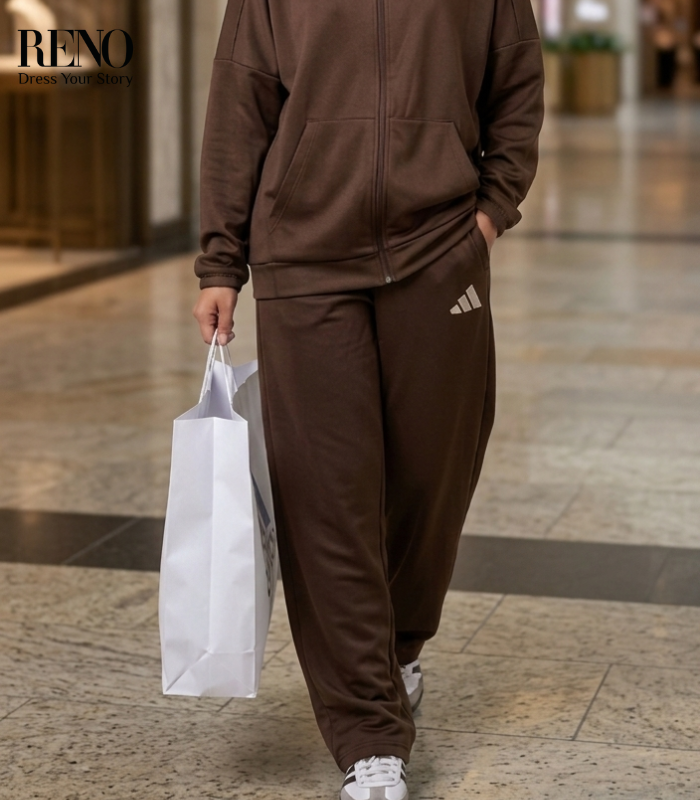 Brown Adidas Set