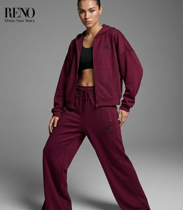 Burgundy Summer Tracksuit