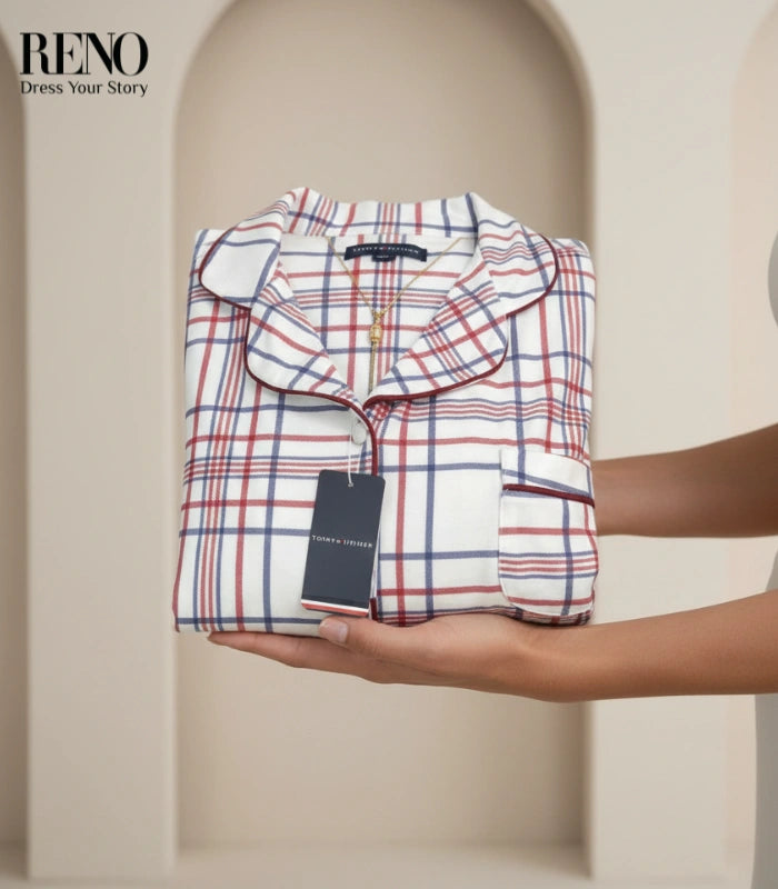 Women’s Winter Plaid Pajama Set