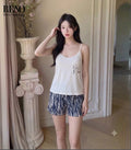 Be Mine Printed Cami & Shorts Pajama Set