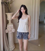 Be Mine Printed Cami & Shorts Pajama Set