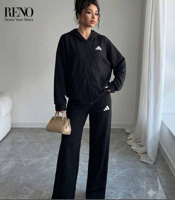 100% Cotton Black Suit