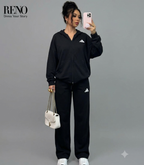 100% Cotton Black Suit