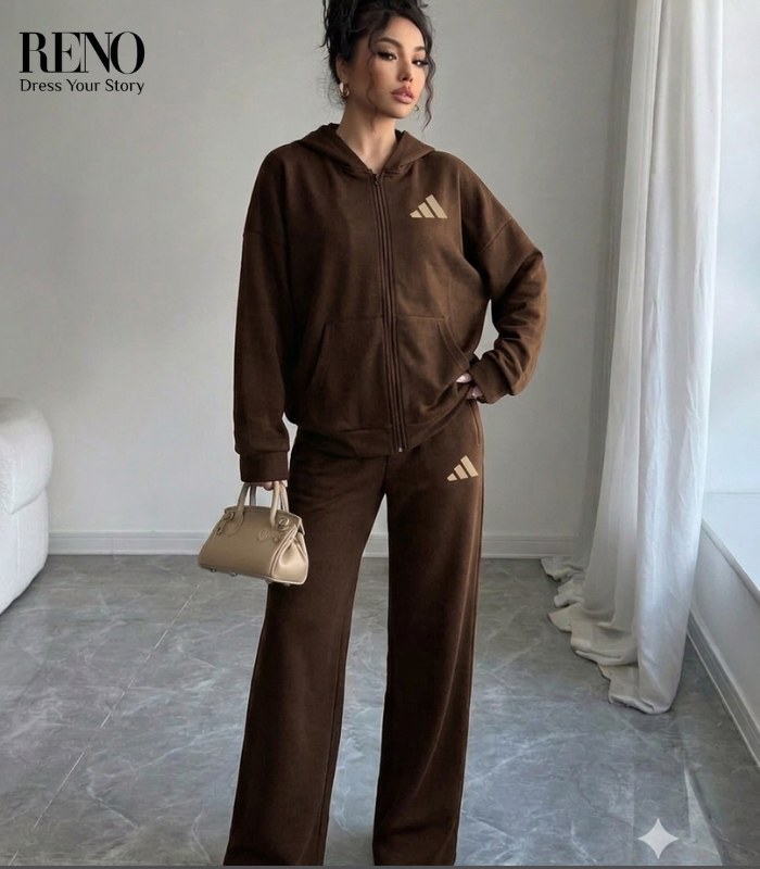 100% Cotton Brown Suit