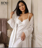 White Satin Set