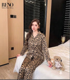 Long Satin Leopard