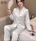 White Heart Satin