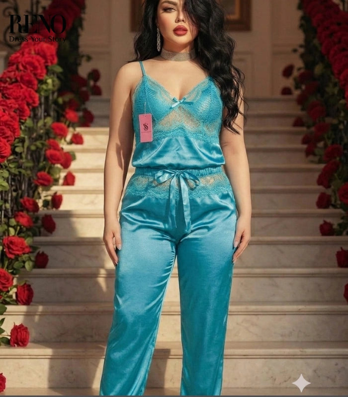 Sky Blue Satin