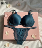 Elegant Bra & Thong Lingerie Set – Comfort & Style
