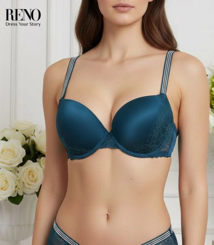 Elegant Bra & Thong Lingerie Set – Comfort & Style