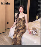 Leopard Satin