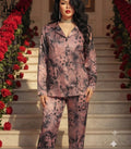 Floral Satin Pants