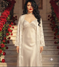 White Satin Set