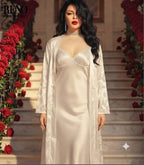 White Satin Set