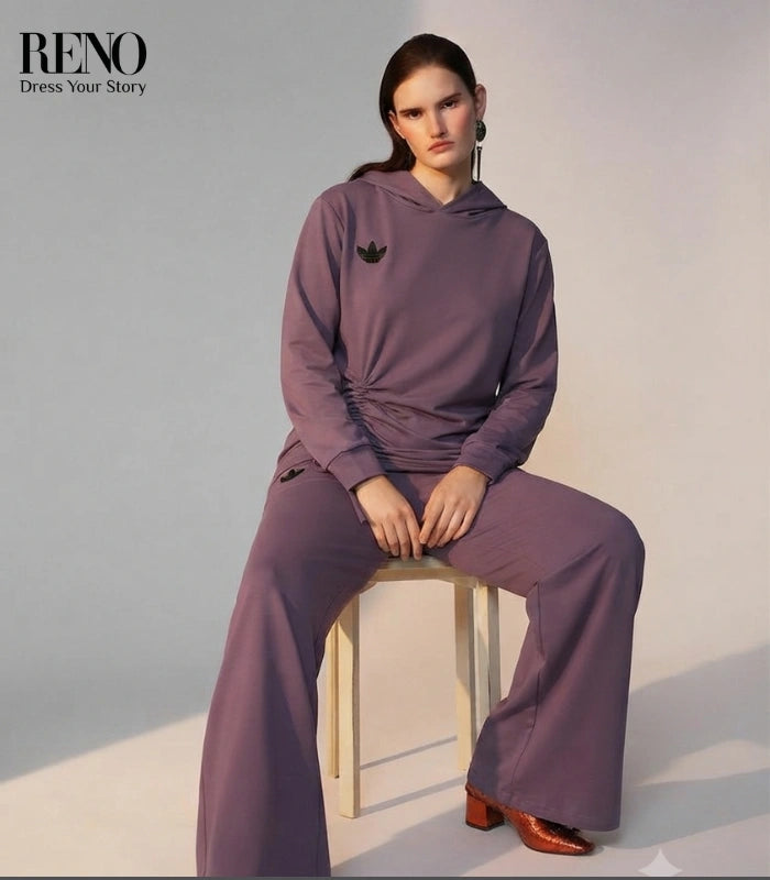 Mauve Hoodie Set