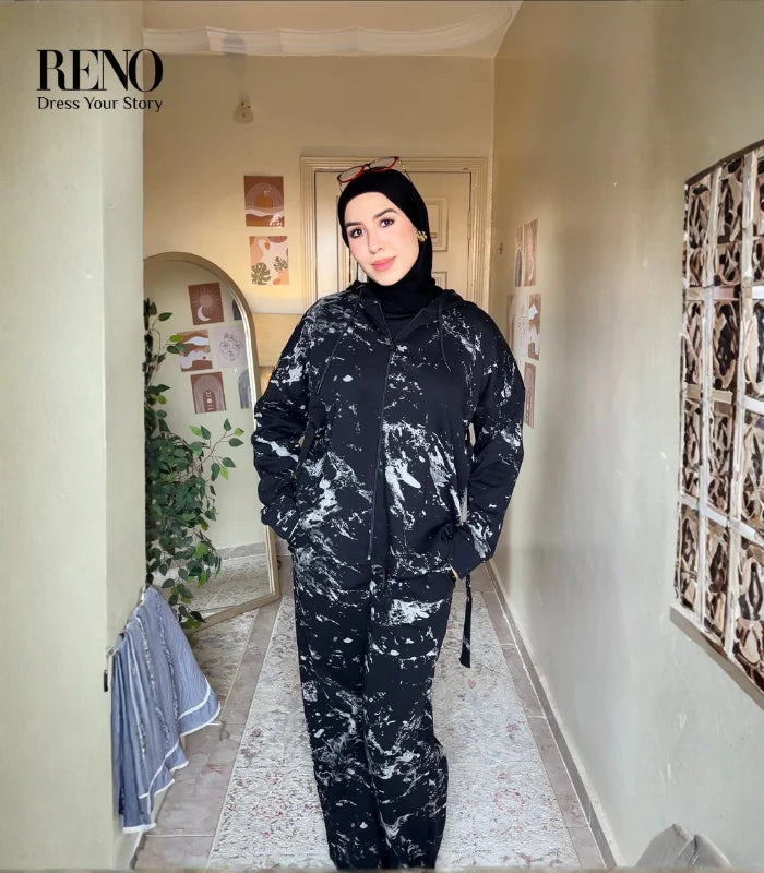 Black & White Printed Set