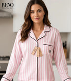 Blush Striped Summer Cotton Set