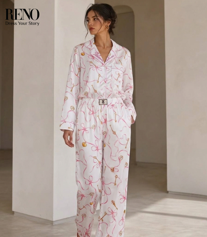 Pink Bow Pajama