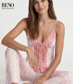 Heart Print Cotton Pajama – Soft & Comfortable ❤️