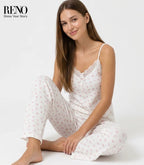 Heart Print Cotton Pajama