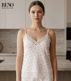 Heart Print Cotton Pajama