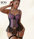 Feminine piece made of butter fabric with imported polka-dot chiffon