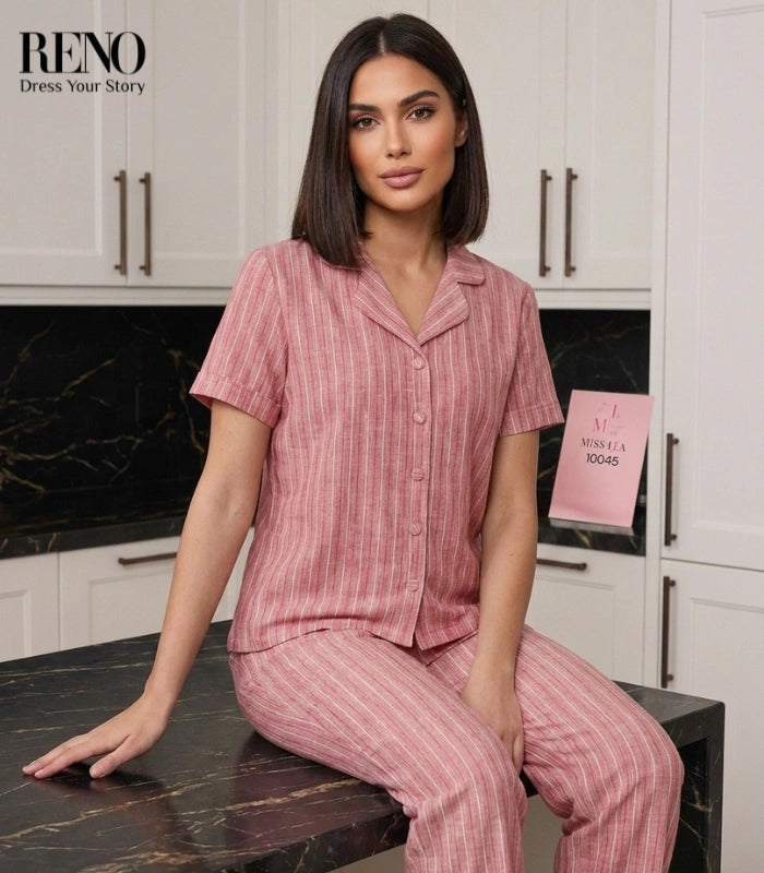Imported Women's Summer Cotton Pajama Set