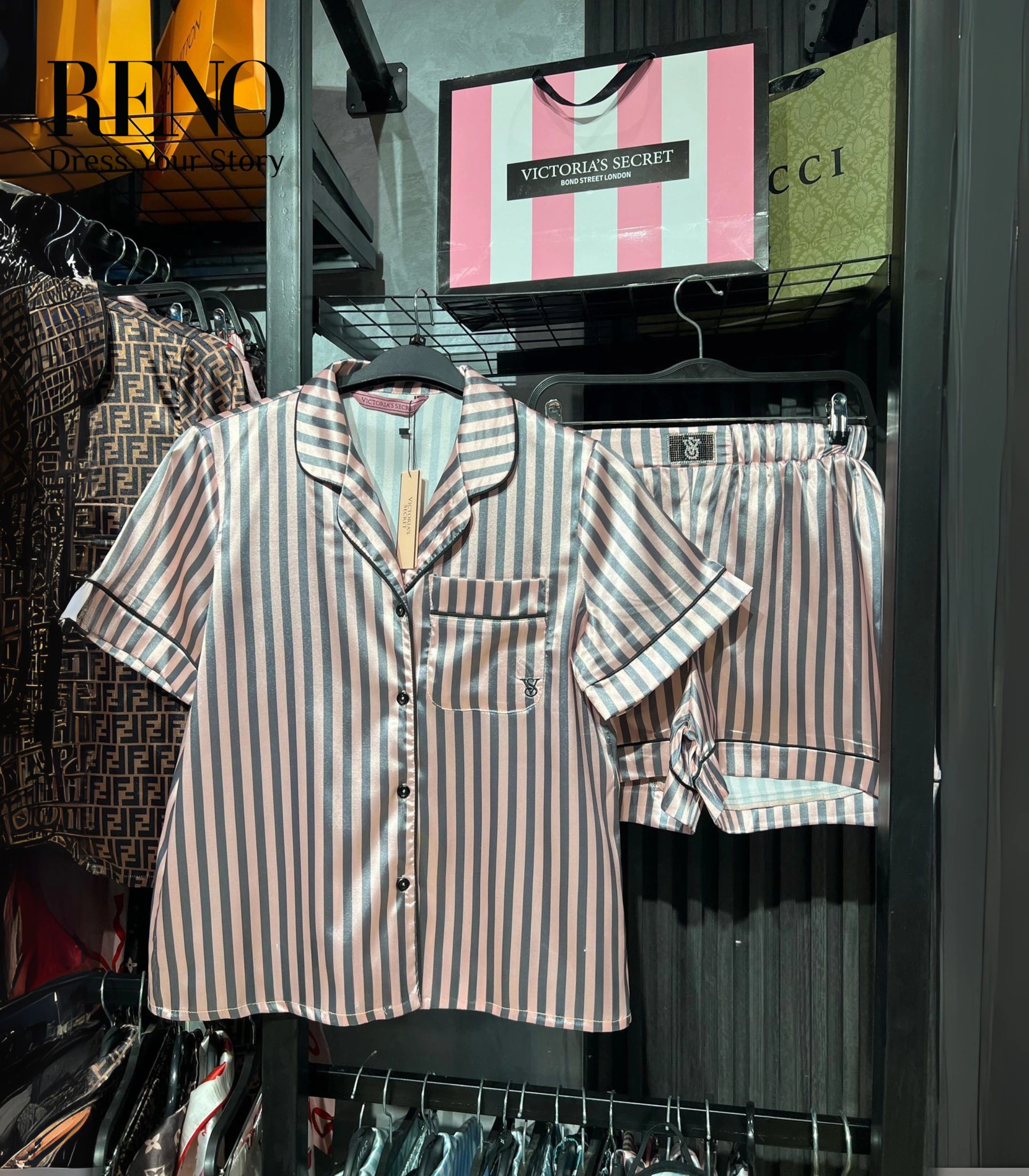 Luxury Satin Pajama Set – High-Quality Imported